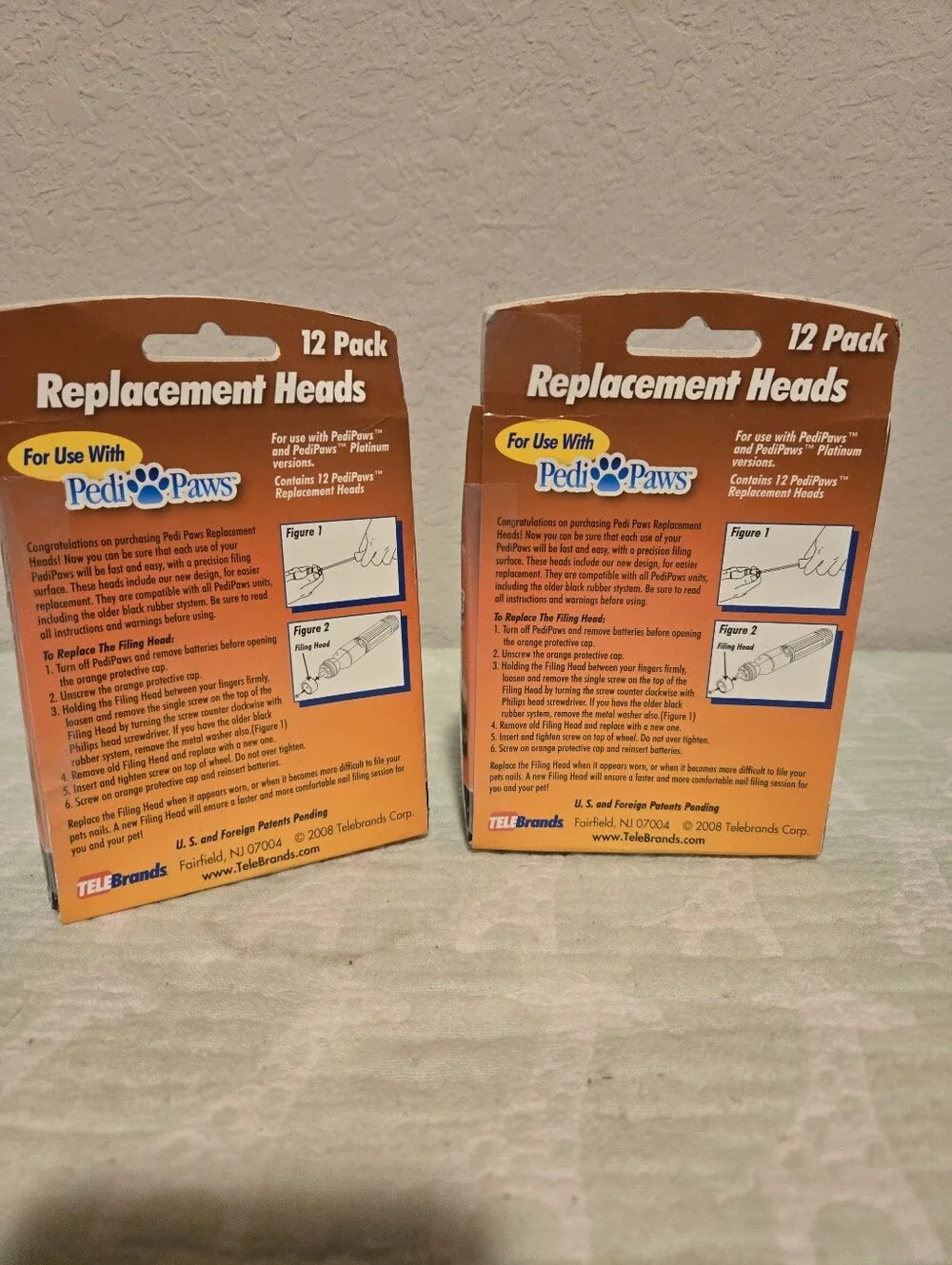 NIB Pedi Paws Replacement Heads Total 23 Heads.
